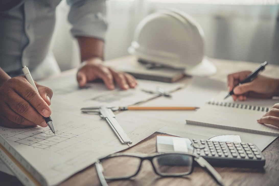 image representing planners and designers at work